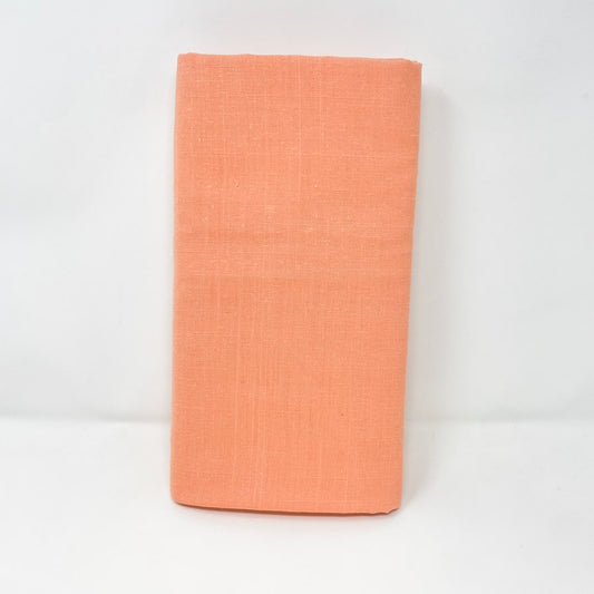 2 Yds x 44" Peach Open Weave Cotton Fabric