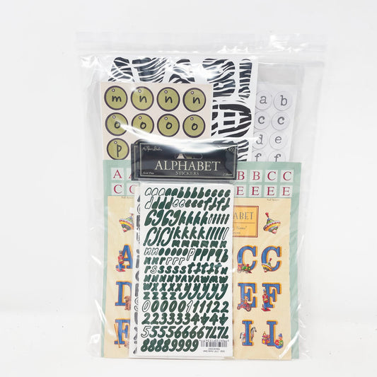 Big Bundle of Alphabet Stickers