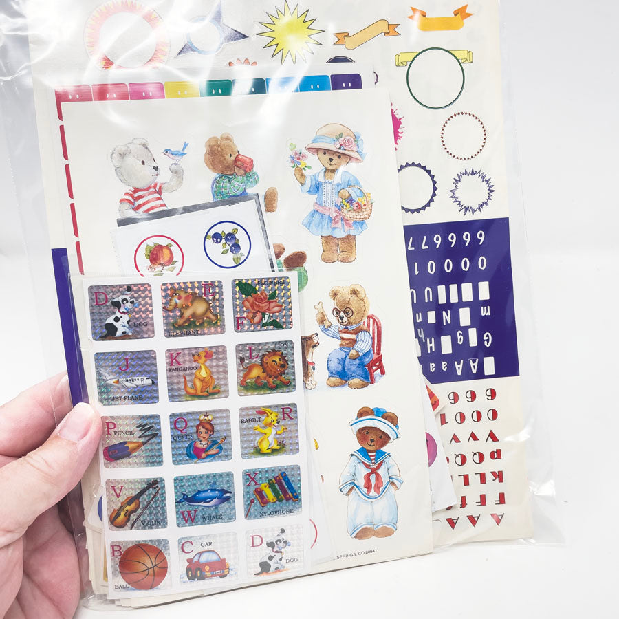 Assorted Kid Sticker Packs
