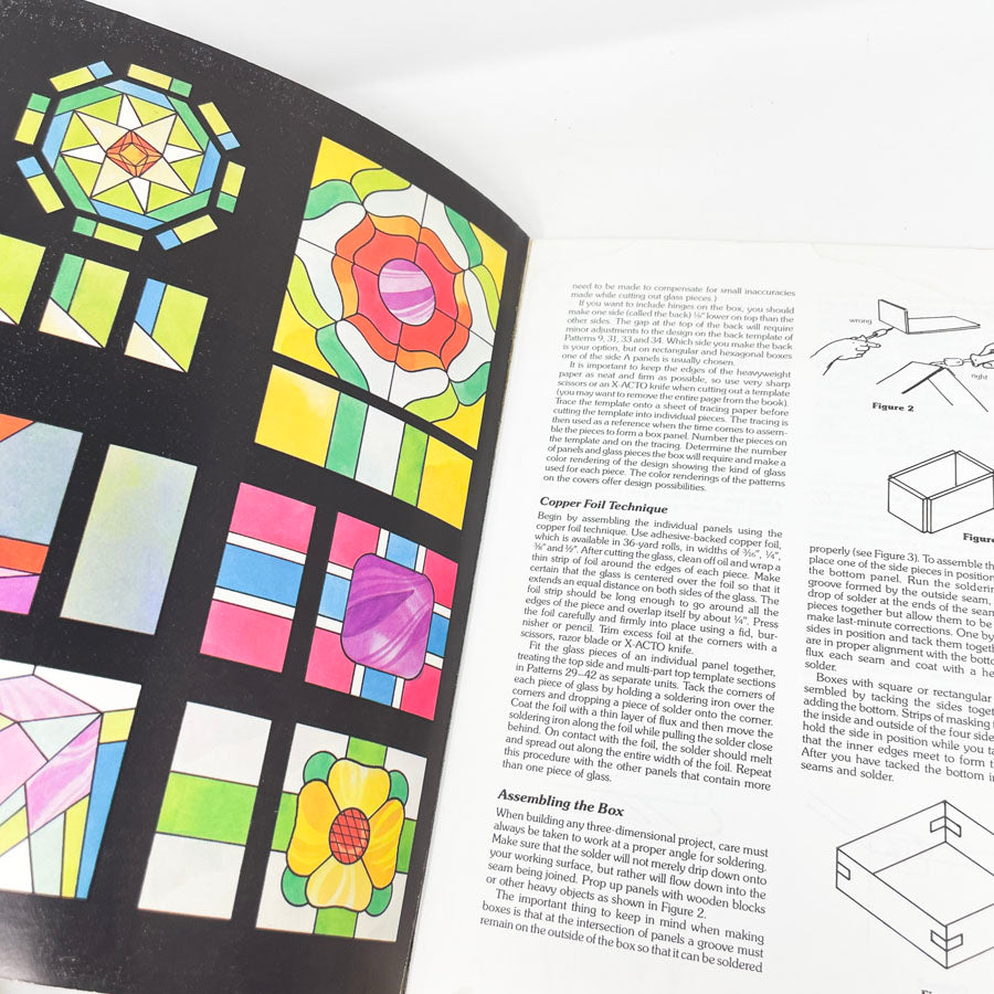 "Easy-To-Make Stained Glass Boxes" by Ed Sibbett Jr.