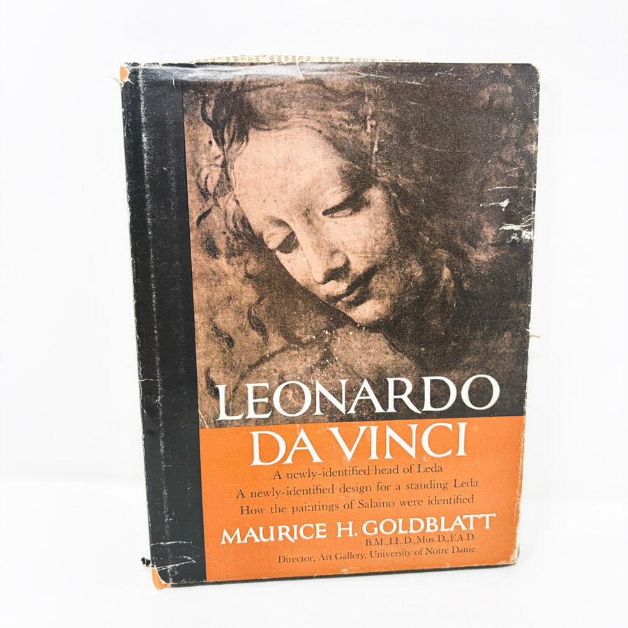 Vintage Leonardo da Vinci Book by Maurice H. Goldblatt