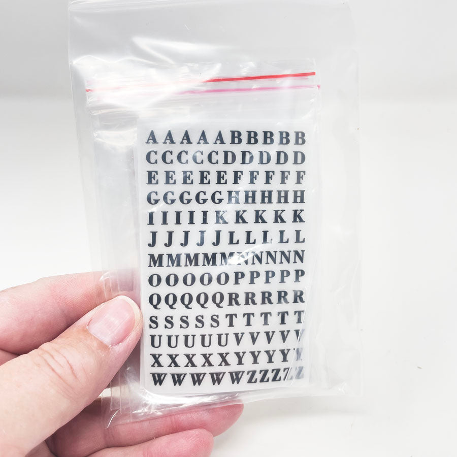Small Raised Alphabet Sticker Bundle – Hello Art Hatchery