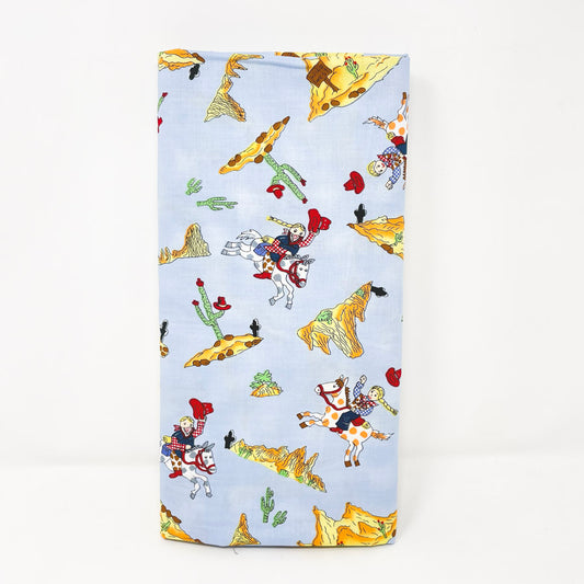 1 Yd x 42" Cowgirls Quilting Cotton Fabric