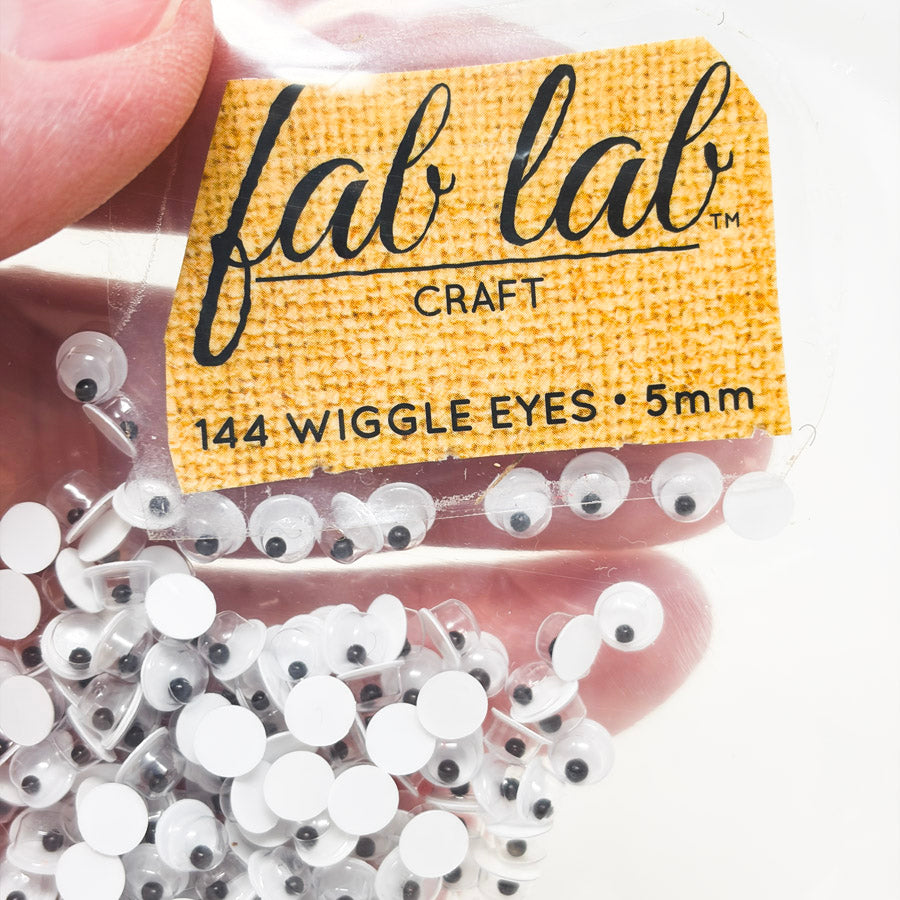 Fab Lab 5mm Wiggle Eyes