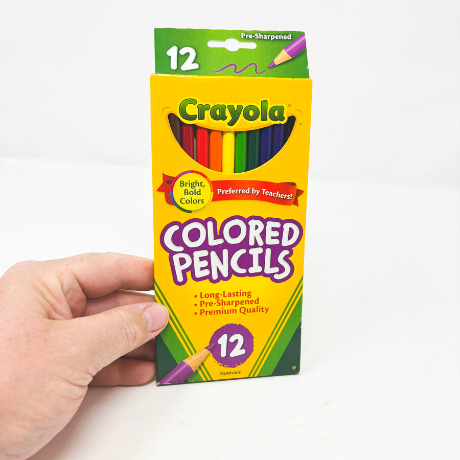 12 Crayola Colored Pencils