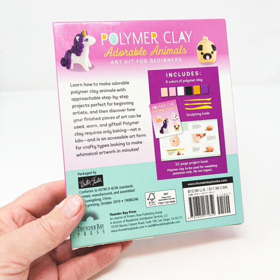 Polymer Clay Adorable Animals Kit