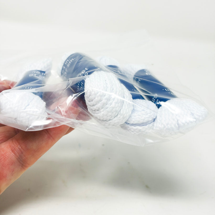 White Shoe String Bundle