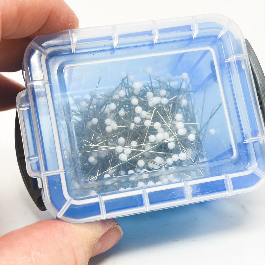 Blue Box of Ball Head Straight Pins