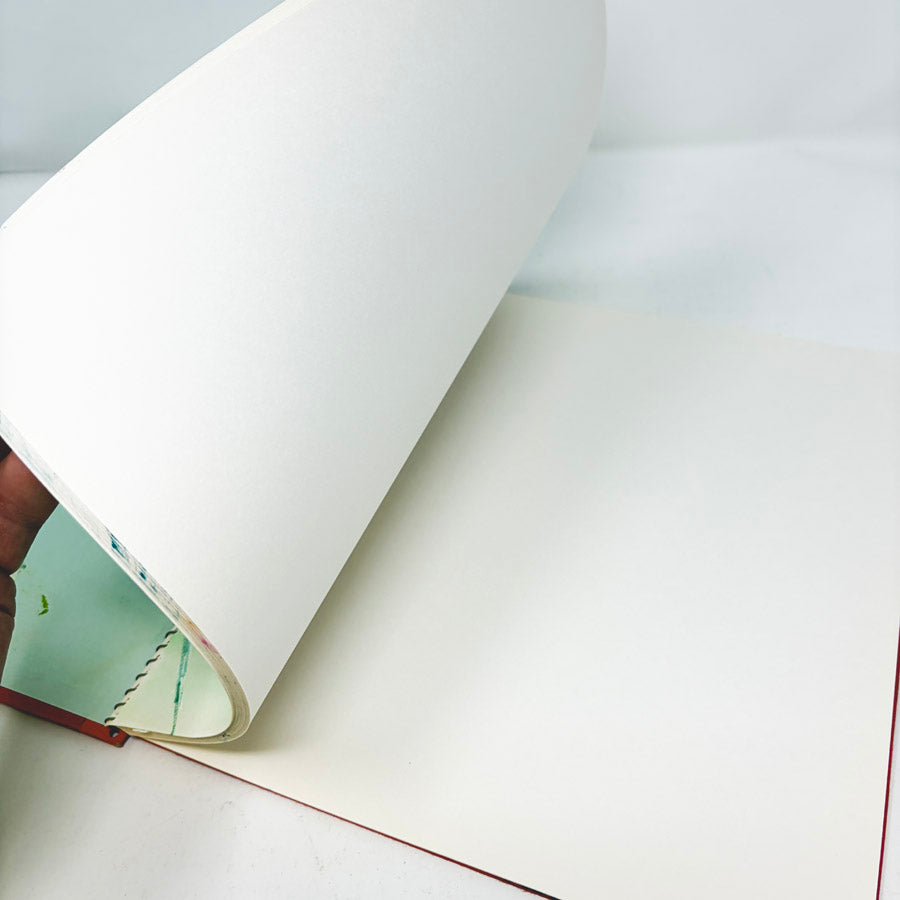 Holbein Multimedia Book - 10-5/8" x 8-5/9", Red