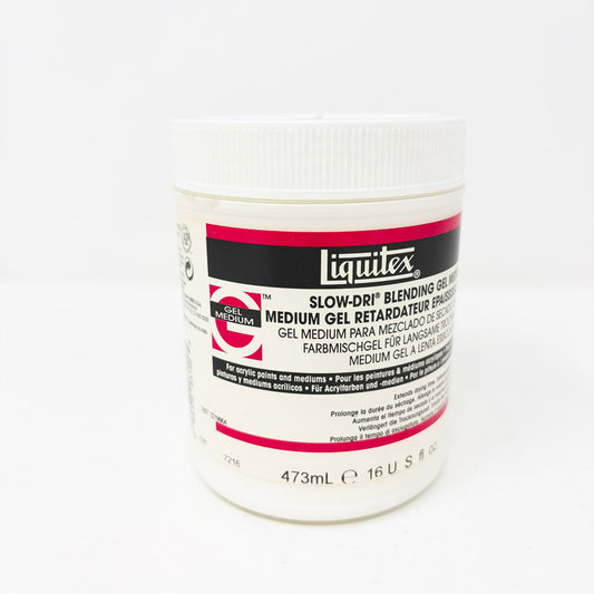 Liquitex Slow Dri Blending Gel Medium - 16oz