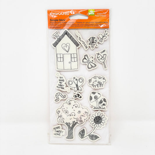 Outdoor Fun Rubber Stamps--Repositionable