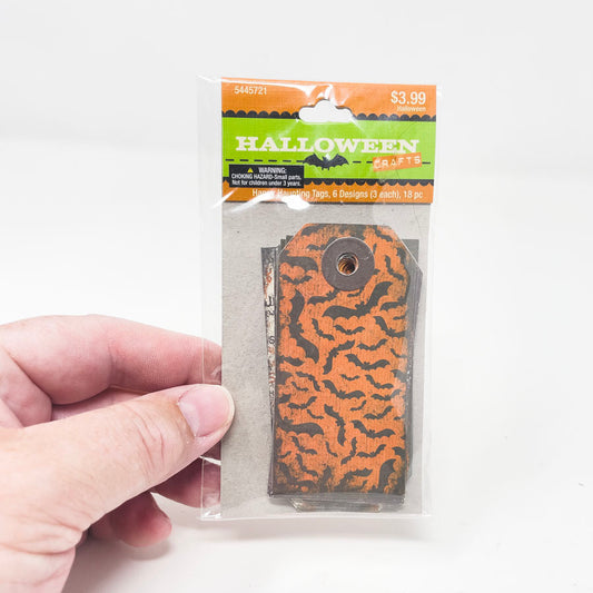 Halloween Crafts - Happy Haunting Tags - 18pc