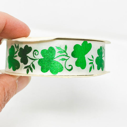 7/8" Shamrock Parade Ribbon