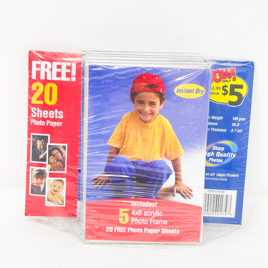 Photo Paper and Frame Bundle