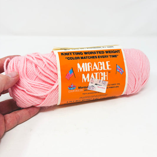 Miracle Match Pink Yarn