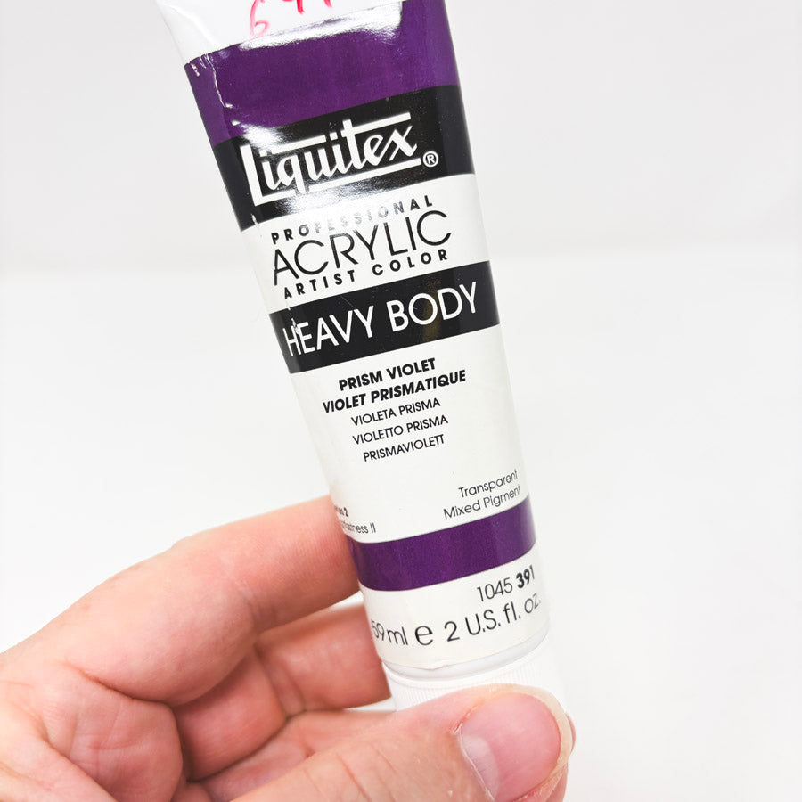 Liquitex Acrylic Heavy Body Prism Violet Paint