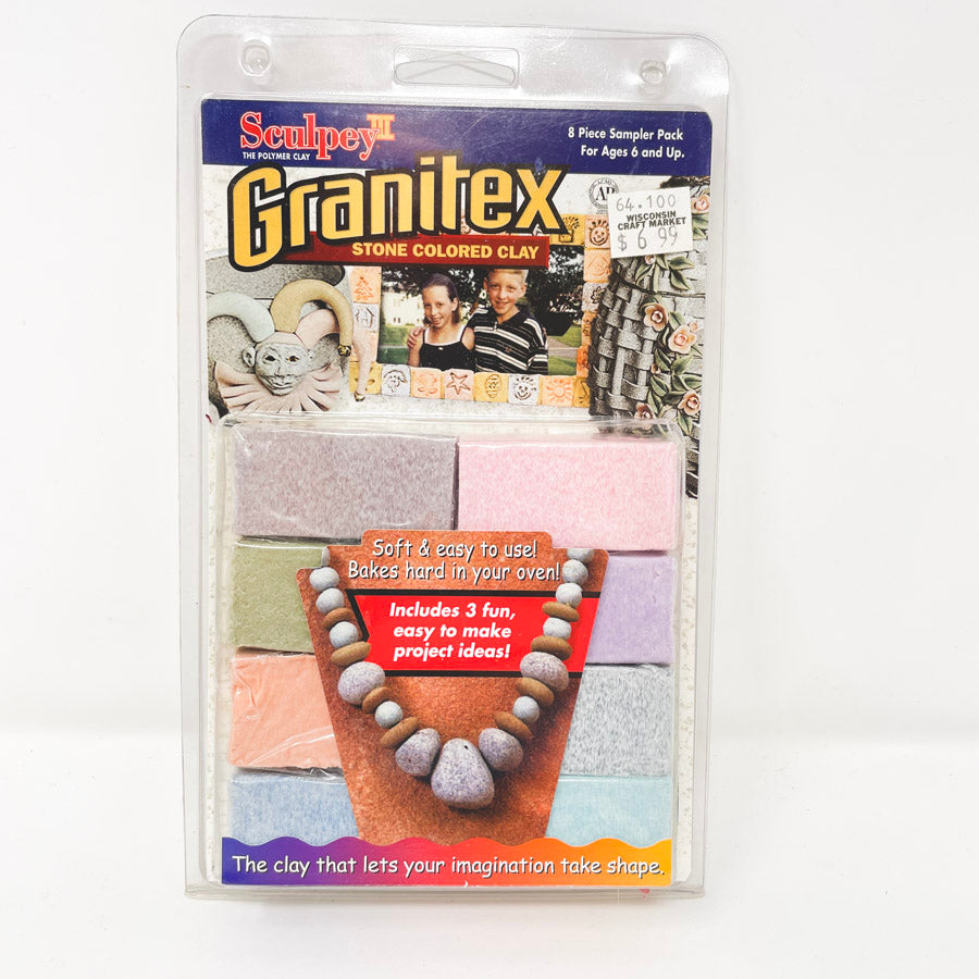 Sculpey Granitex Polymer Clay Sampler Pack