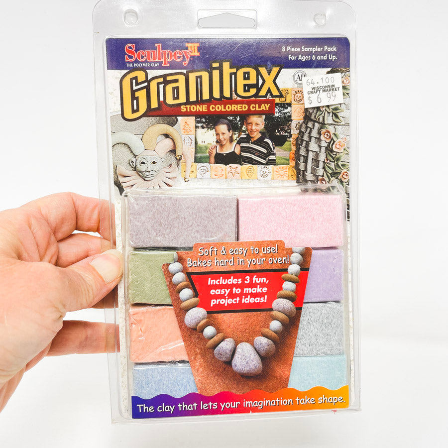 Sculpey Granitex Polymer Clay Sampler Pack