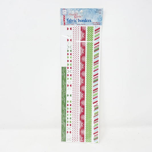 Deja Views Christmas Noel Fabric Borders (partial)