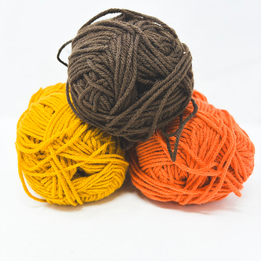 Fall Colors Yarn Bundle (3)