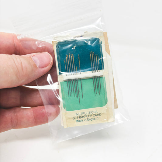 Asst. Hand Sewing Needle Pack - Blue & Aqua
