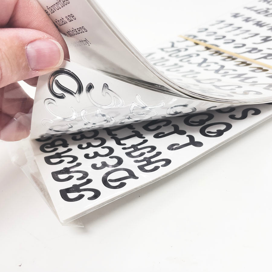 Tall Sticko Alphabet Stickers Bundle – Hello Art Hatchery