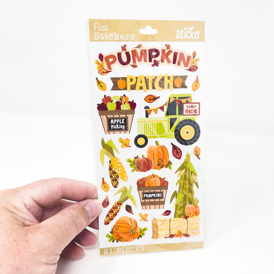 Sticko Pumpkin Patch Flat Stickers