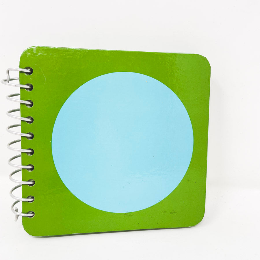 Blue & Green Circle Spiral Notebook