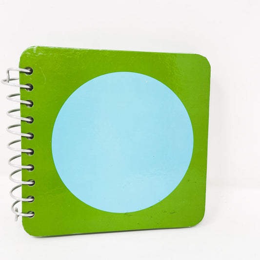 Blue & Green Circle Spiral Notebook