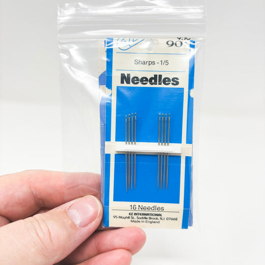 Asst. Hand Sewing Needle Pack - 2 Blues