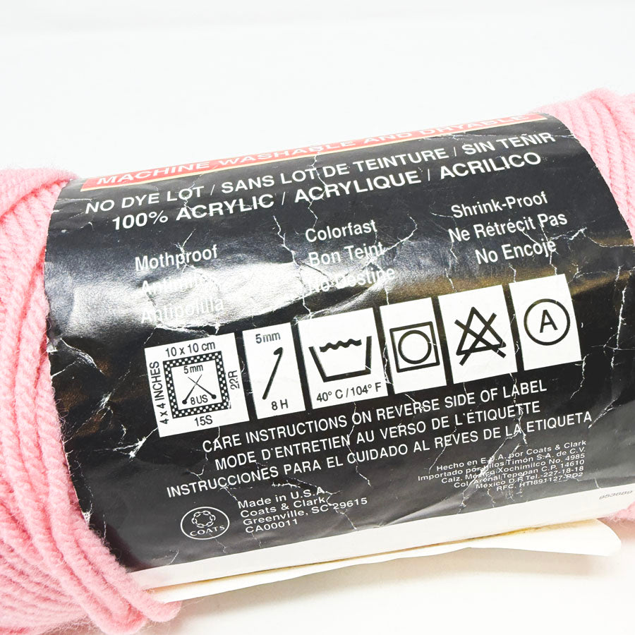 Rose Pink - Red Heart Yarn