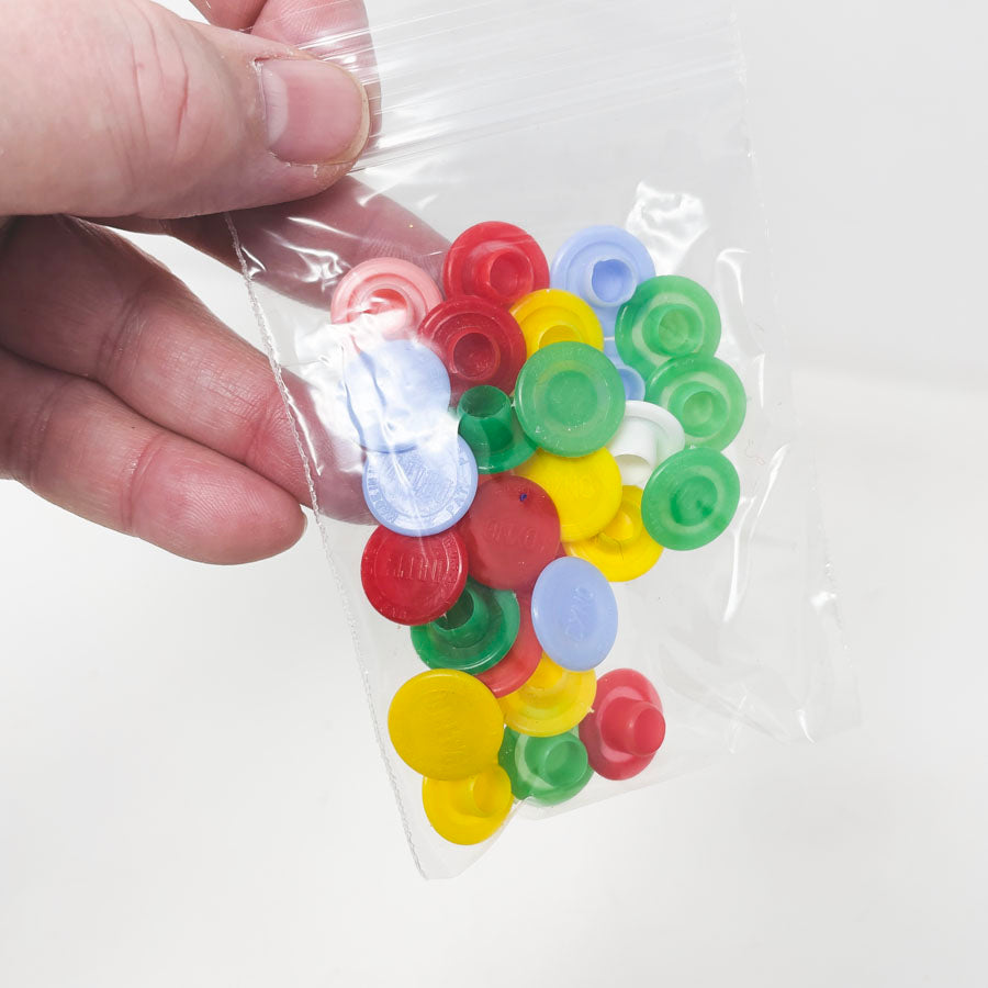 Assorted Thread Spool Caps – Hello Art Hatchery