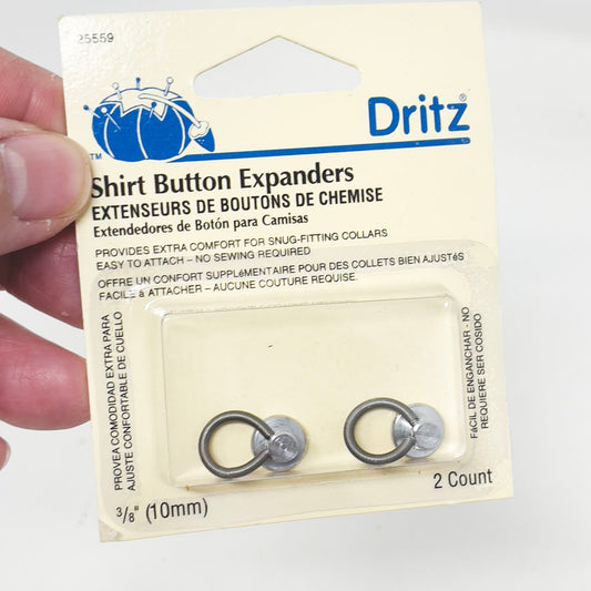 Dritz Shirt Button Expanders