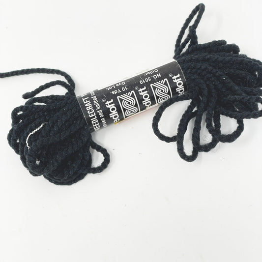 Black Needlepoint Yarn