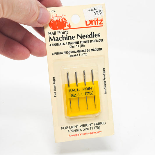 Dritz Sewing Machine Needles - Ball Point 11