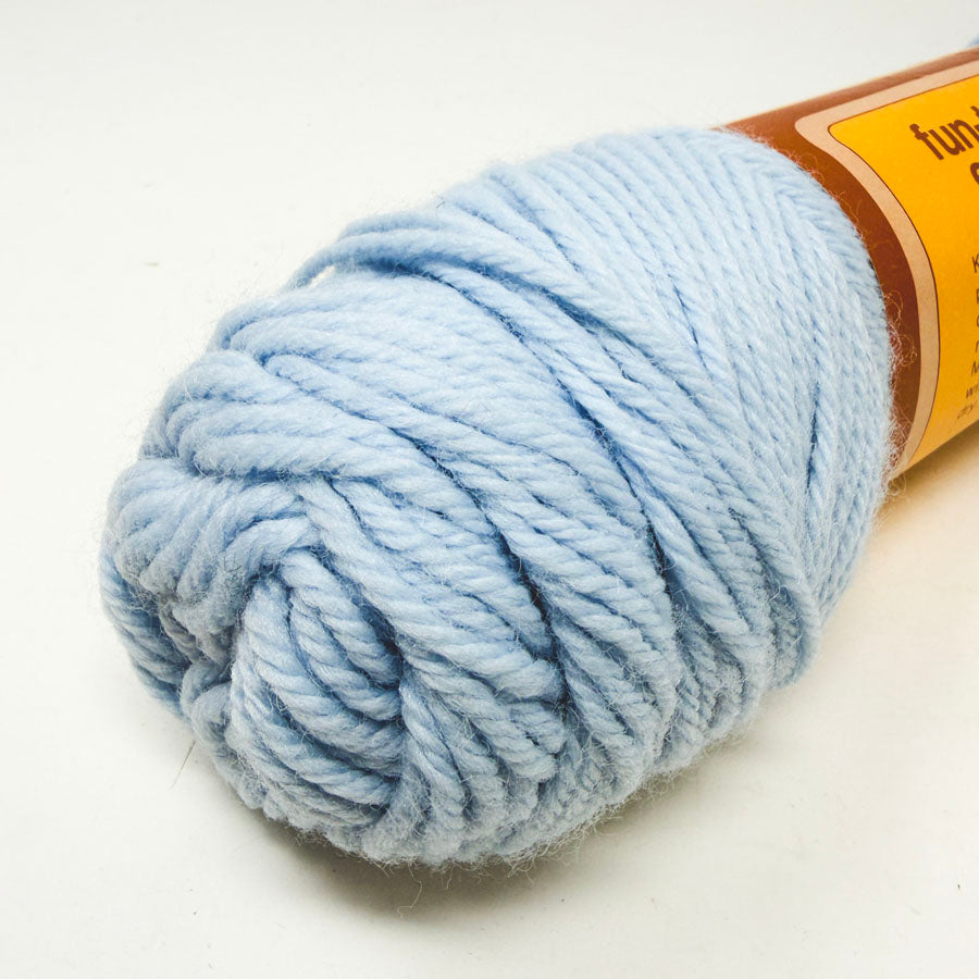 Orlon Honeyspun Baby Blue Yarn