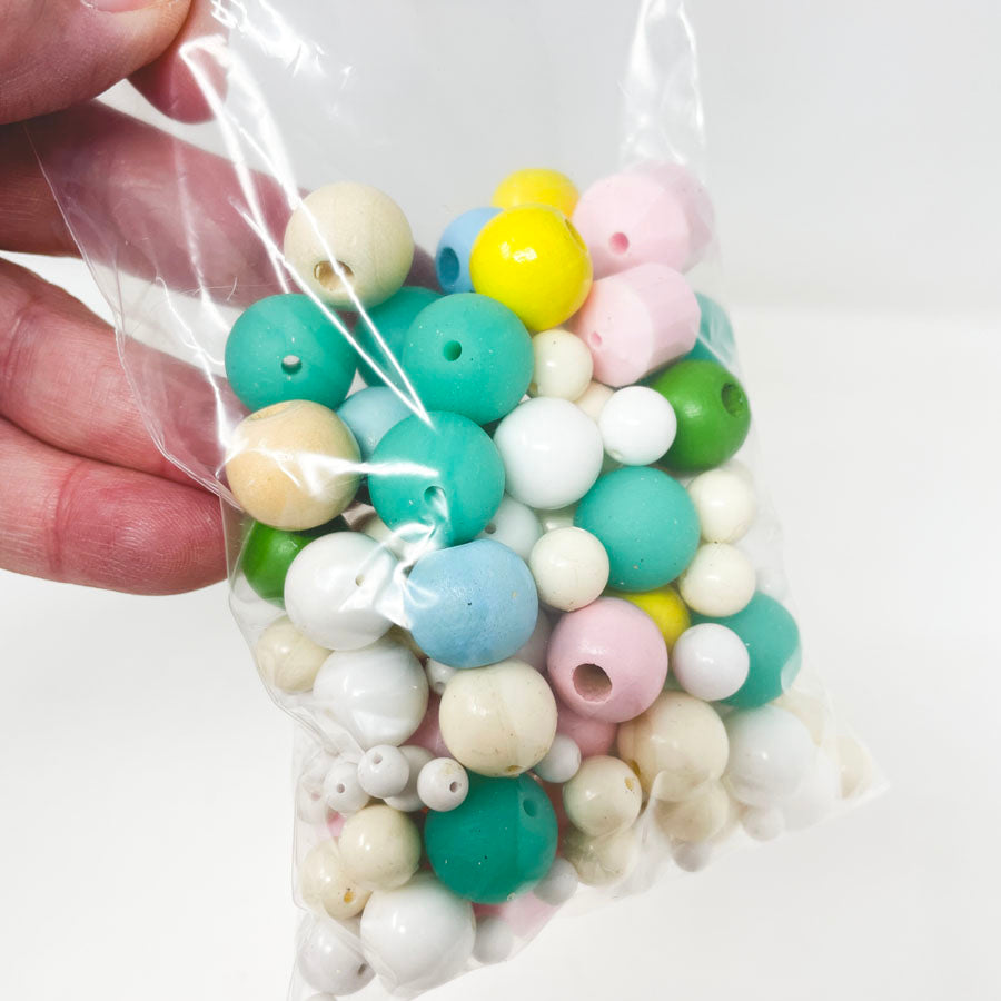 Medium Bag of Assorted Round Beads