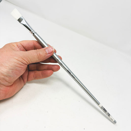 Liquitex Basics Flat Long Handle Size 8