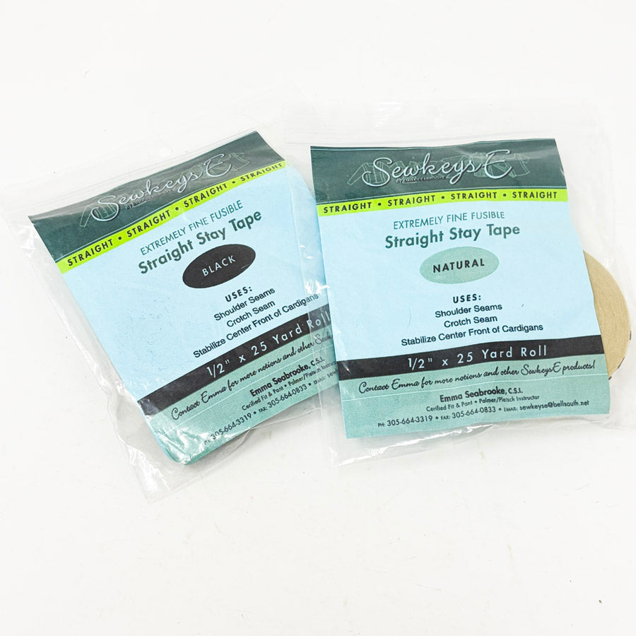 SewkeysE Extremely Fine Fusible Straight Stay Tape