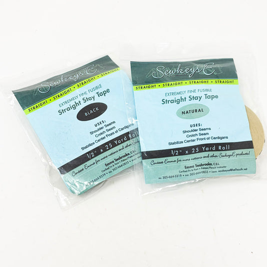 SewkeysE Extremely Fine Fusible Straight Stay Tape