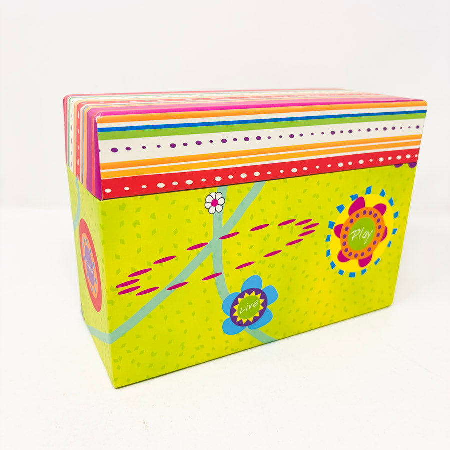 Bright Hinged Lid Storage Box