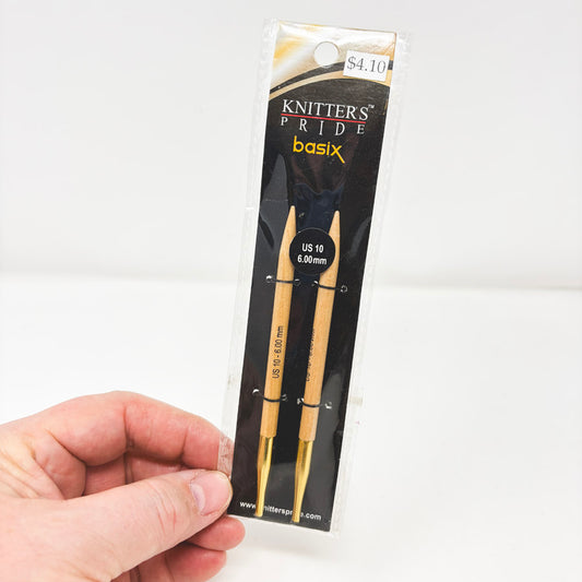 Knitter's Pride Basix Interchangeable Circular Needles  - Size 10