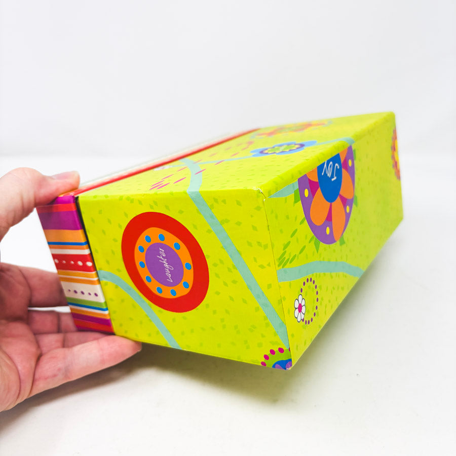 Bright Hinged Lid Storage Box