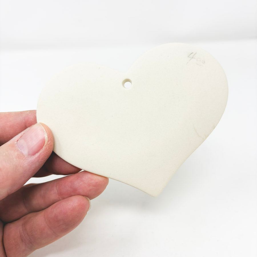 Set of Ceramic Bisque Ornaments to Paint