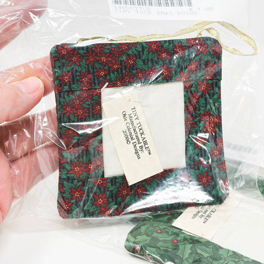 Tiny Tuckable Cross Stitch Panel