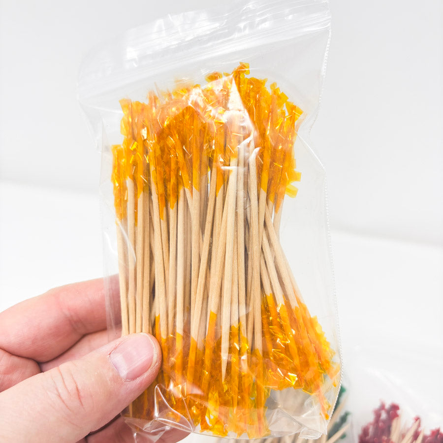 Pack of Frill Tip Toothpicks