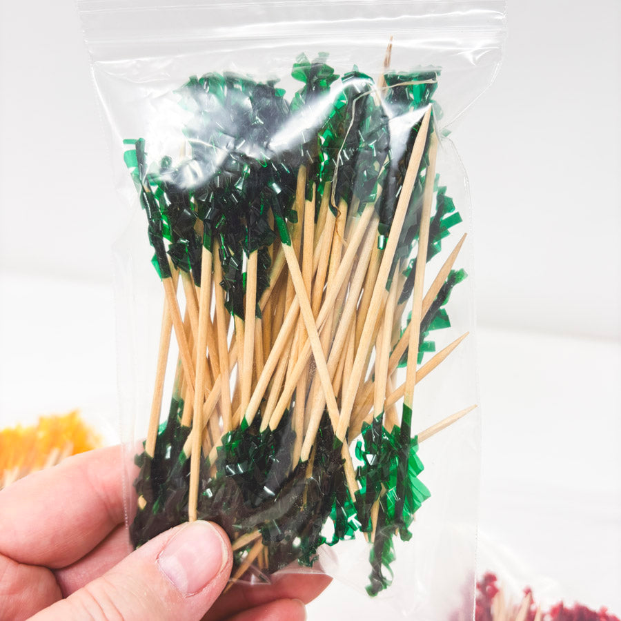 Pack of Frill Tip Toothpicks