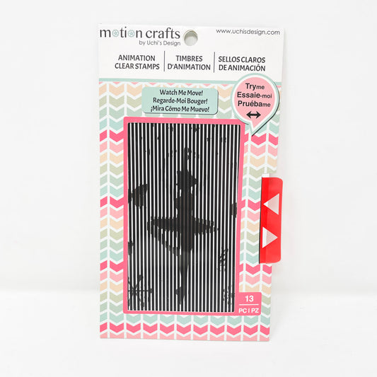 "Motion Crafts" Animation Clear Stamp Set - Ballerina
