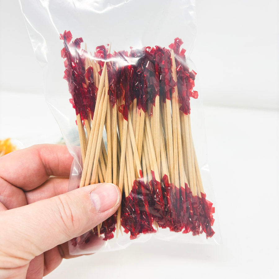 Pack of Frill Tip Toothpicks