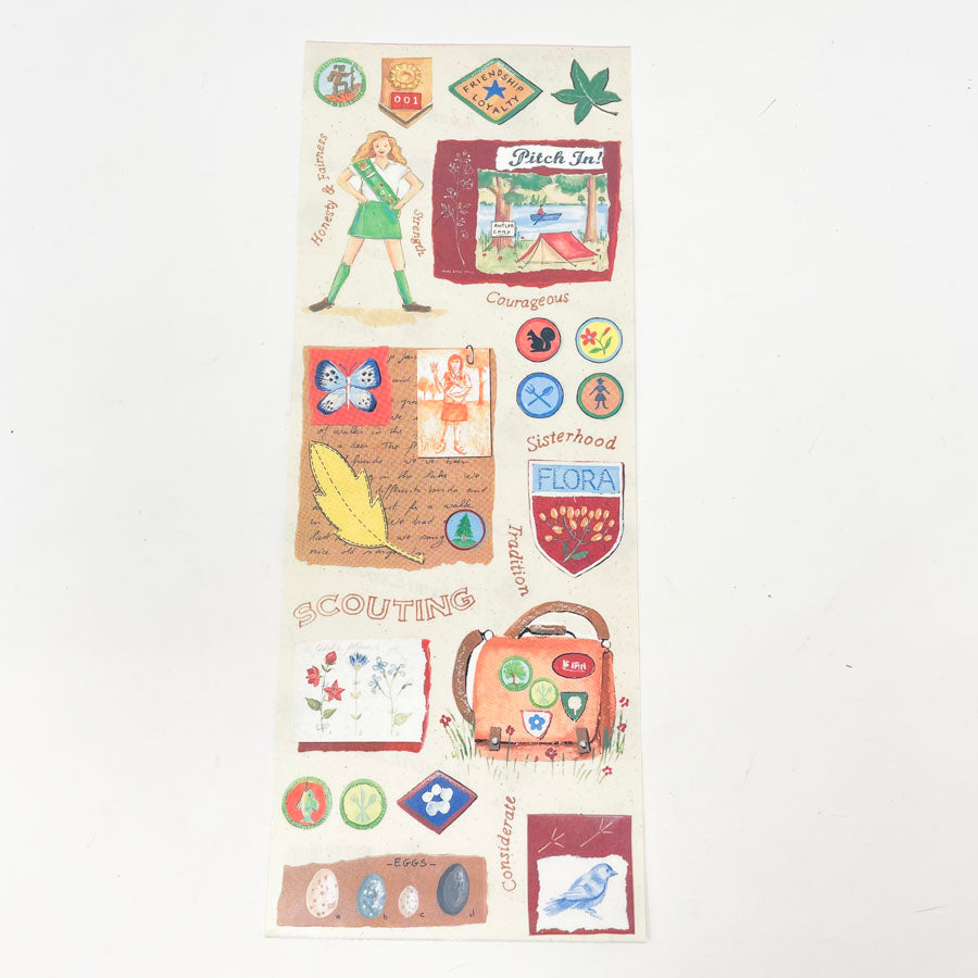 Autumn Leaves Girls Club Elements 1260 Stickers